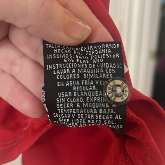 (3) NWT Pebble Beach Performance Men’s Red XXL Golf Shirts - Picture 5 of 5